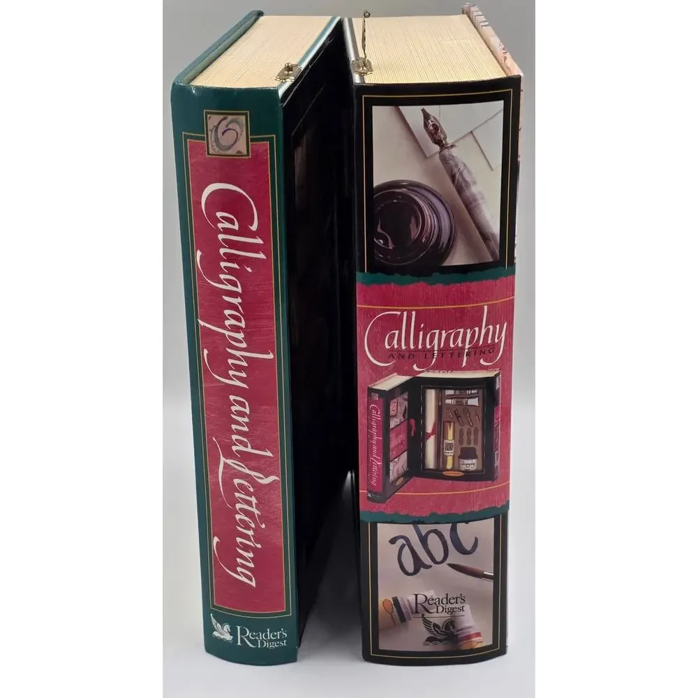 Calligraphy &‎ Letters Beginners Kit Set Pen Ink How To Project Book